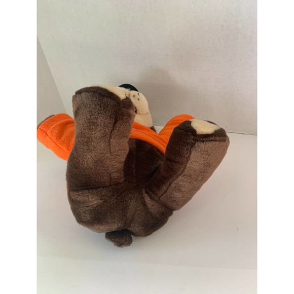 A&W The Great Root Bear by Gund Plush 2000 16" Tall Orange Shirt Tags No Pants - Picture 5 of 10